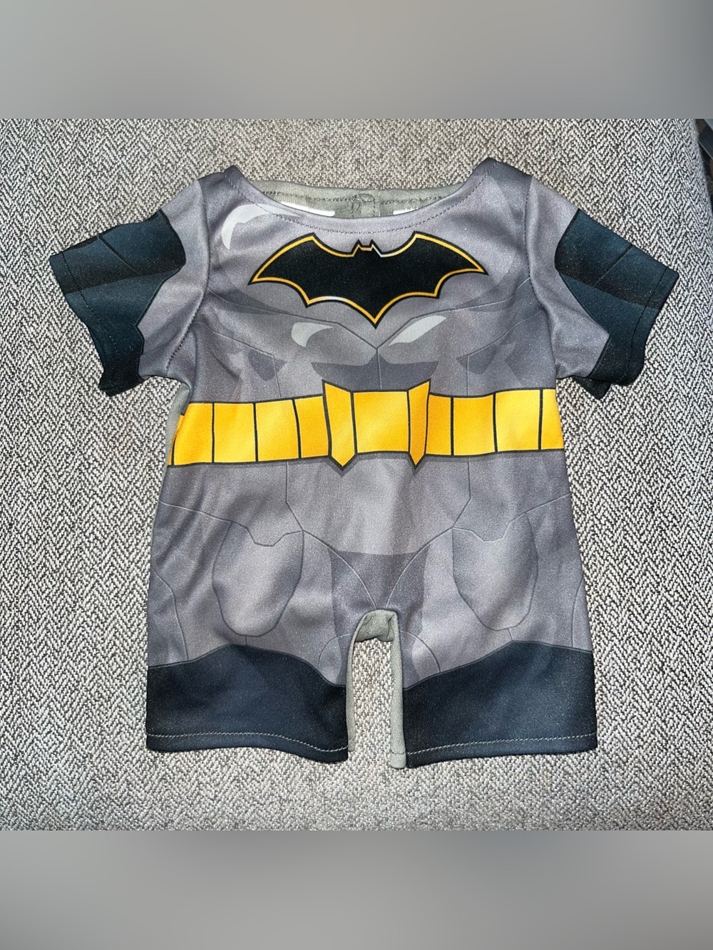 BUILD A BEAR Workshop BATMAN Costume DC Comics Black Gray Batman Costume Only